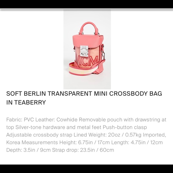 Mcm mini soft crossbody purse - Picture 2 of 15